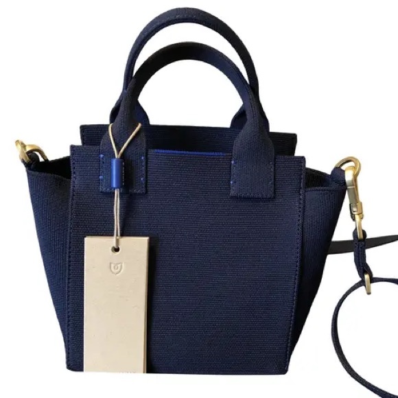 New Rothy’s Navy Blue Mini Tote Bag - Picture 5 of 5